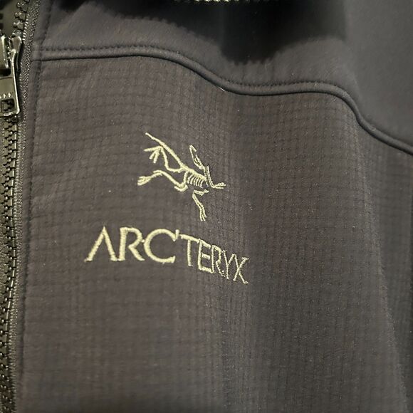 Arcteryx Windstopper Softshell Jacket Mens XL Black Full Zip Gorpcore Outdoor - Picture 3 of 10